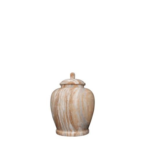 Classic Pink Marble Keepsake Urn